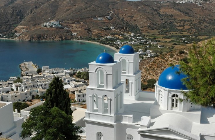 Греческий остров Аморгос