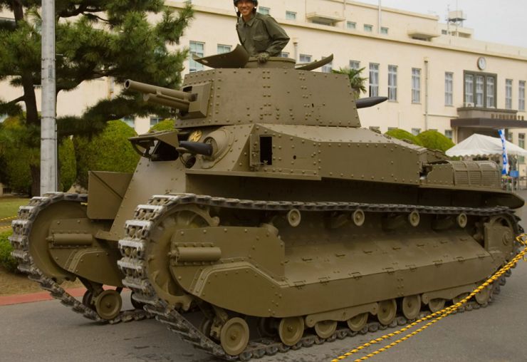 Восстановленный танк «Йи-Го»