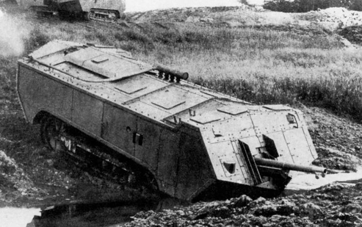 Французский танк «Сен-Шамон»
