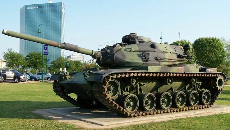 М60 — основной боевой танк США 1960-х гг.