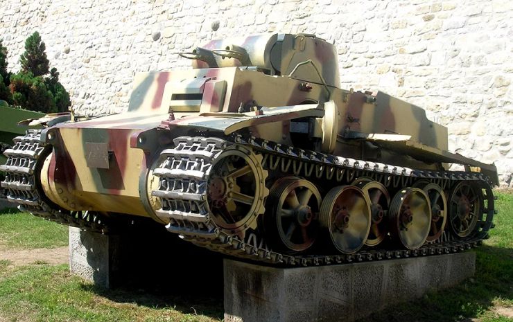 Танк PzKpfw I Ausf. F