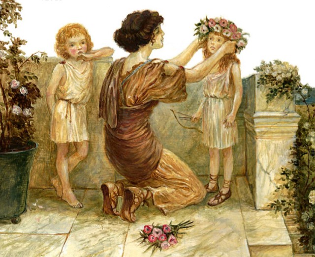 Латона и её дети — Аполлон и Артемида