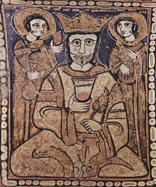Арабский мастер. Король Рожер II в Палатинской капелле Палермо