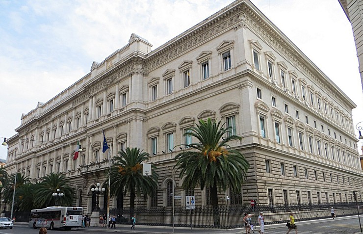 Банк Италии Палаццо Кох в Риме