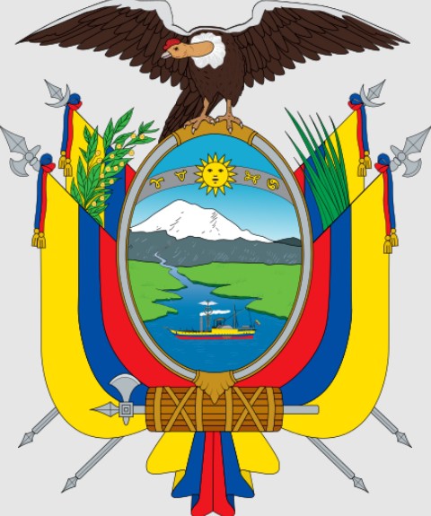 На гербе Эквадора изображен андский кондор