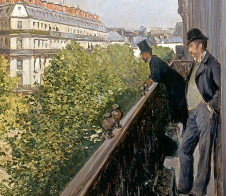 Г. Кайботт. Балкон, бульвар Осман. 1880