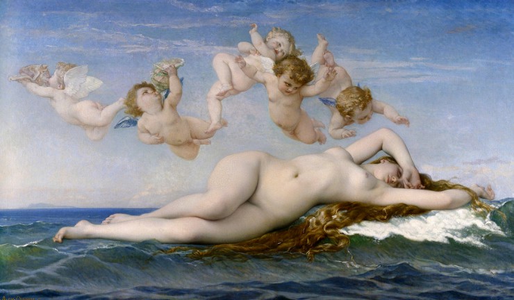 А. Кабанель. Рождение Венеры. 1863
