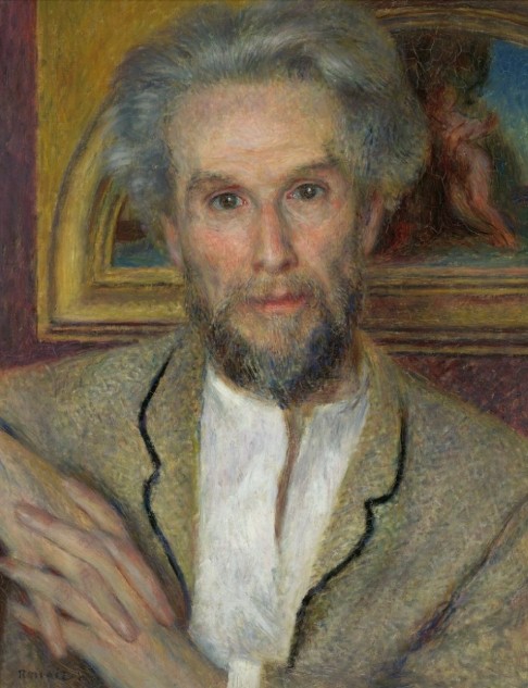 О. Ренуар. Портрет Виктора Шоке. 1875