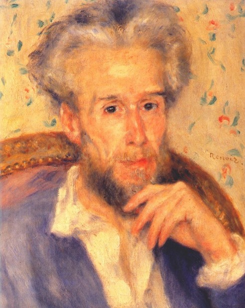 О. Ренуар. Портрет Виктора Шоке. 1876