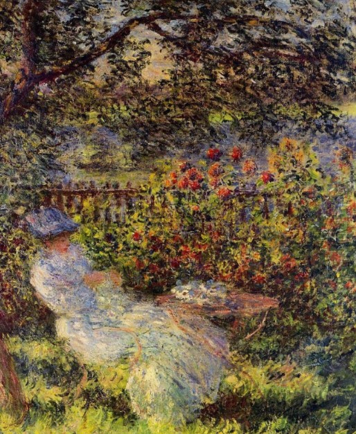 К. Моне. Алиса в саду. 1881