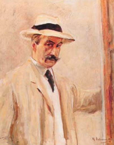 М. Либерман. Автопортрет. 1911