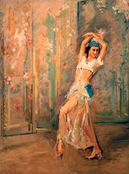М. Слефогт. Анна Павлова. 1909