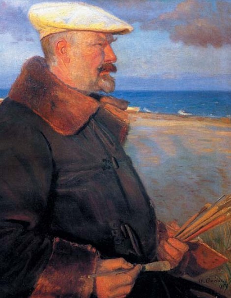 А. Анкер. Портрет Микаэля Анкера. 1901