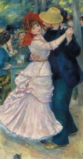 О. Ренуар. Танец в Буживале. 1883