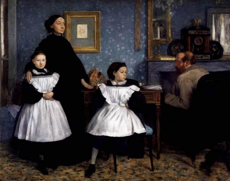 Э. Дега. Семья Беллели. 1862