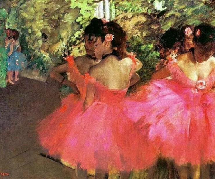 Э. Дега. Танцовщицы в розовом. 1885
