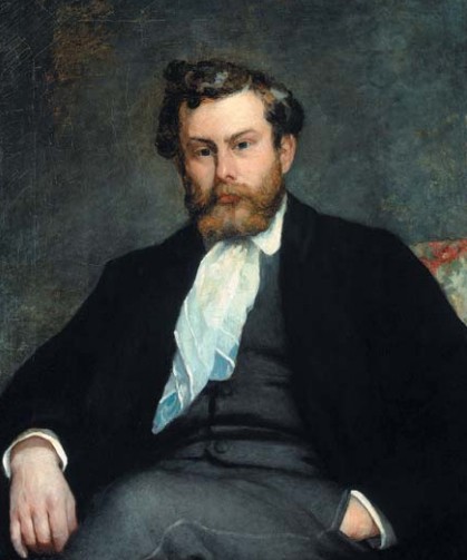 О. Ренуар. Портрет Альфреда Сислея. 1867