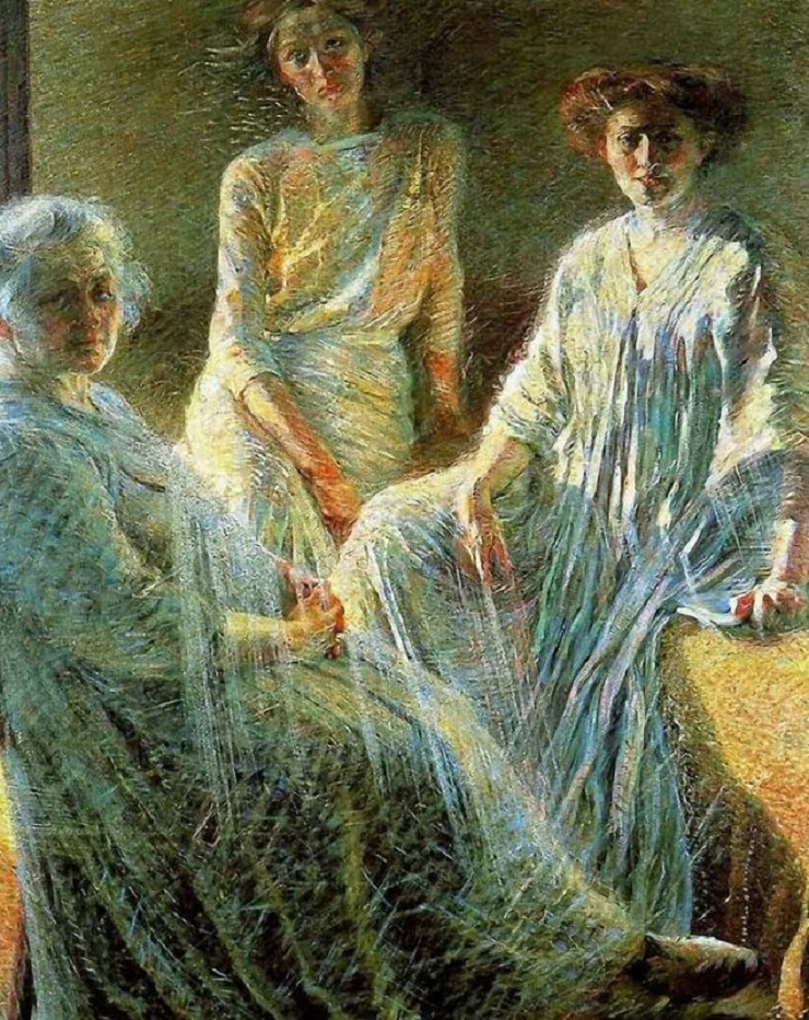 Умберто Боччони. Три женщины