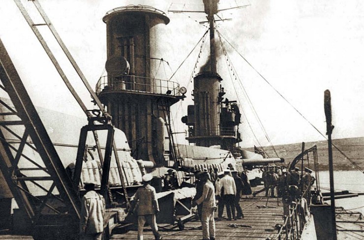 На палубе Императрицы Марии, 1915 г.