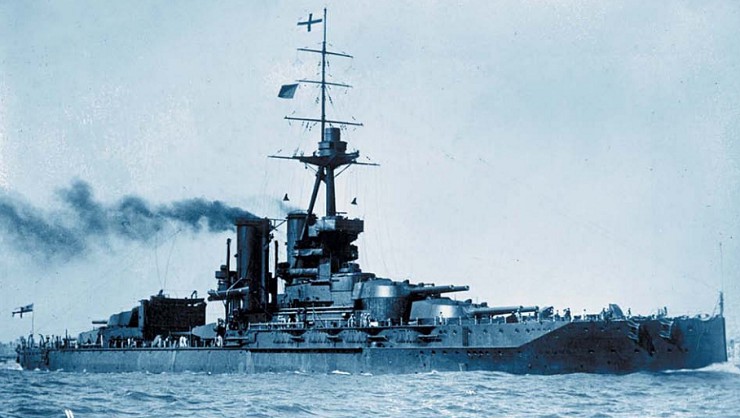 «Айрон Дюк» под флагом адмирала Джеллико