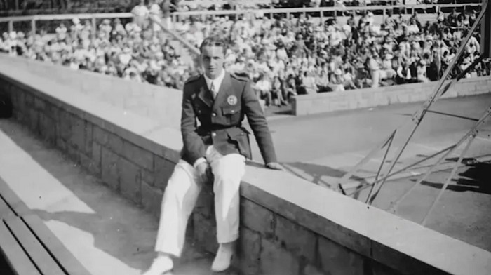 Эдуардо Манджаротти на Олимпийских играх в Берлине, 1936 год