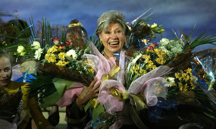 Лариса Латынина на награждении национальной спортивной премии «Слава», 2003 г.