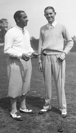 Хаген и Хортон Смит в 1929 году