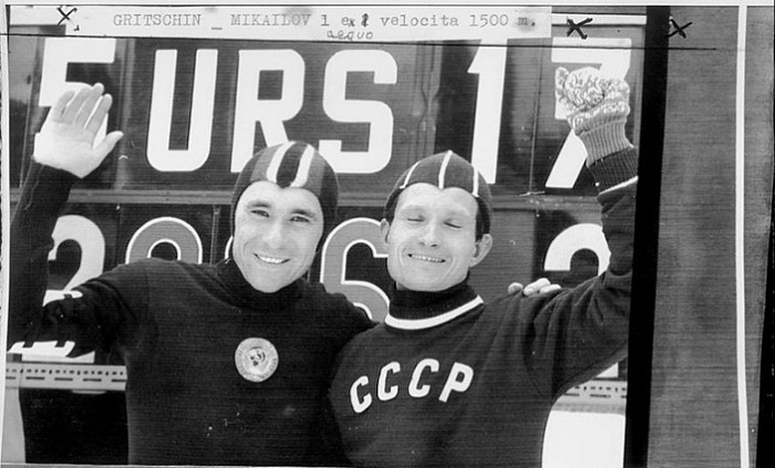 Гришин (слева) и Юрий Михайлов