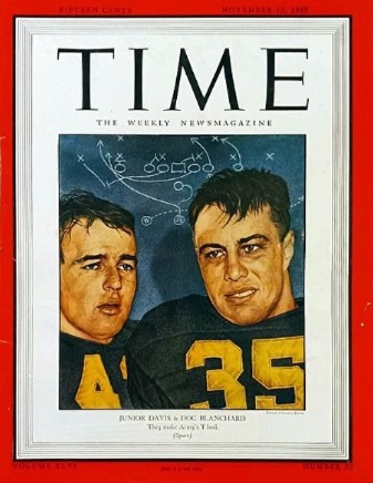Бланшар (справа) на обложке Time, ноябрь 1945 года