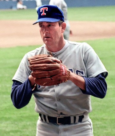 Райан играл за Техас Рейнджерс, 1990 г.
