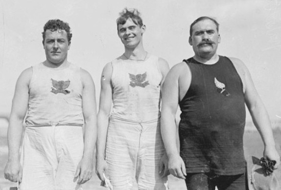 Мартин Шеридэн на Олимпийских играх 1904 года в Сент-Луисе, штат Миссури