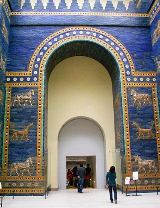 Ворота богини Иштар. Пергамский музей в Берлине