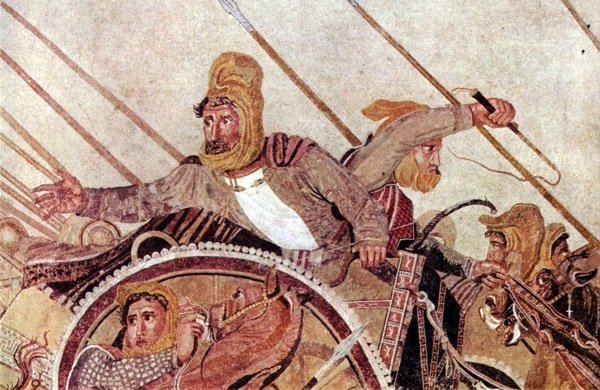 Дарий III в битве с Александром Македонским