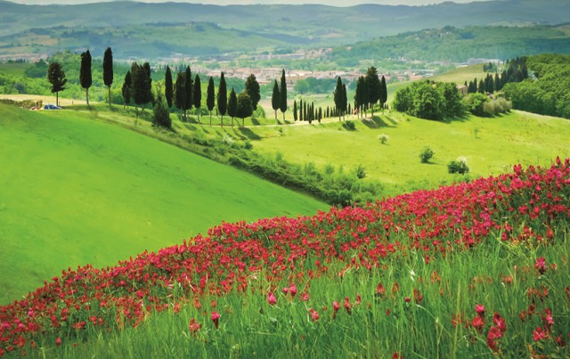 Горная панорама Италии