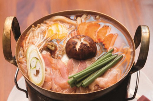 Традиционный японский суп набе