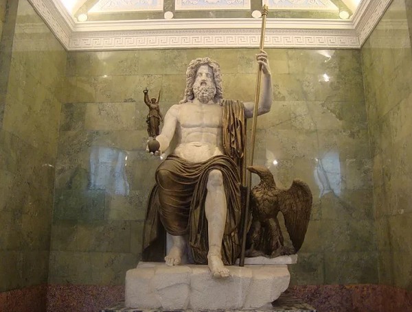 Статуя Зевса в Эрмитаже