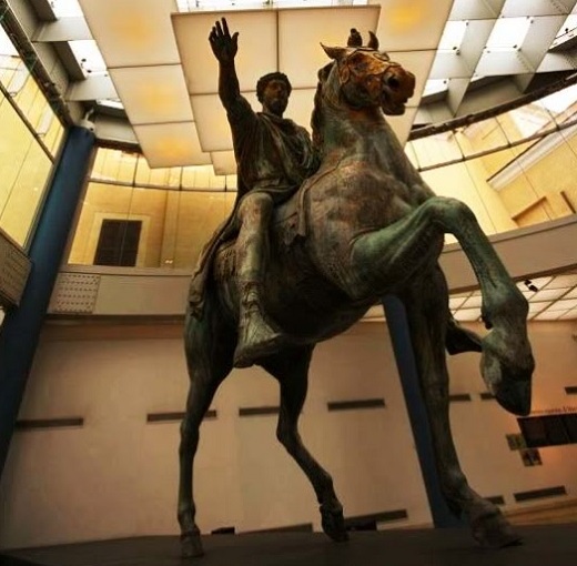 Конная статуя Марка Аврелия. Капитолийский музей