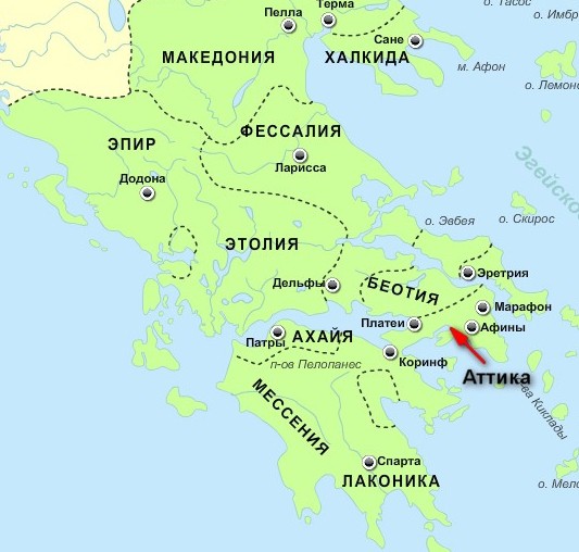 Покажи на карте где греция. Города Аттики на карте в древней Греции. Аттика на карте древней Греции. Аттика Греция на карте. Аттика и Лаконика на карте древней Греции.