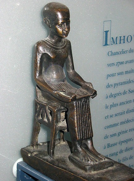 Жрец Имхотеп, строитель пирамиды Джосера