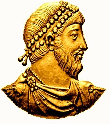 Изображение Юлиана на бронзовой монете из Антиохии