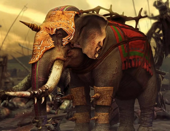 слон стал воином