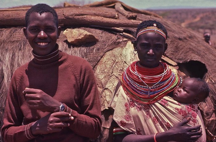 Люди племени масаи