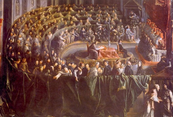 Суд над Галилеем в 1633 г. Картина неизвестного автора XVII в.