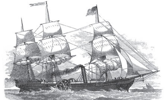 Первые пароходы