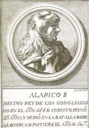 Аларих II (погиб в 507 г.) — король вестготов в 484— 507 гг.
