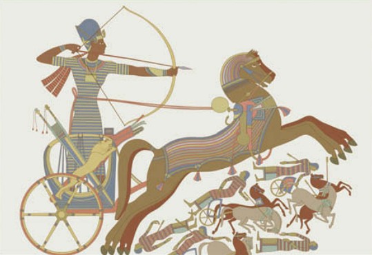 Рамсес II в битве при Кадеше