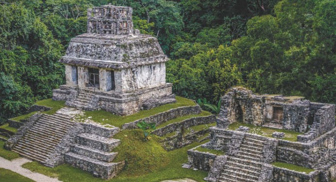 Руины майянского города Паленке в мексиканском штате Чьяпас