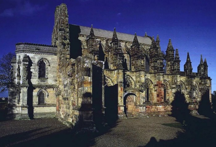 Храм, основанный в Шотландии рыцарями-тамплиерами 