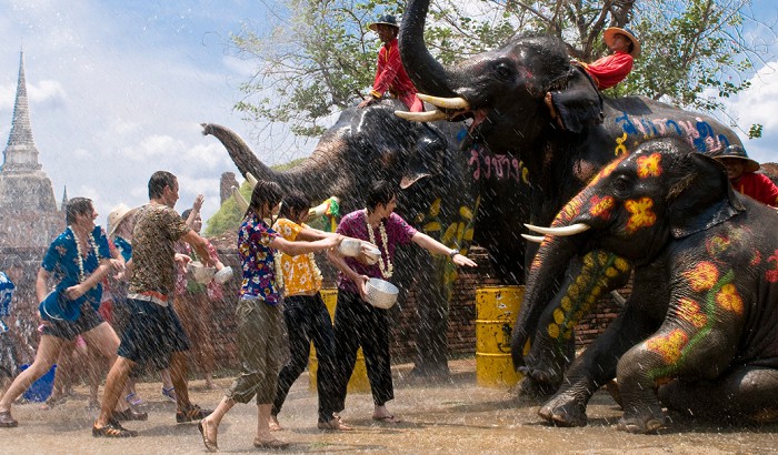 Таиланд и Мьянма Новогодние традиции