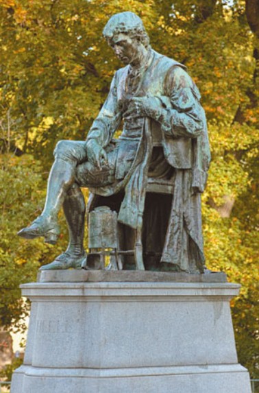 Памятник шведскому химику Карлу Вильгелму Шееле